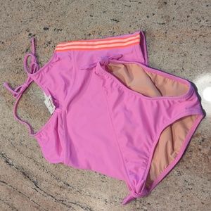 NWT Soft Tankini Halter Bathingsuit